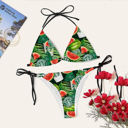 Starbucks Watermelon Triangle Bikini - VinoVogue.com