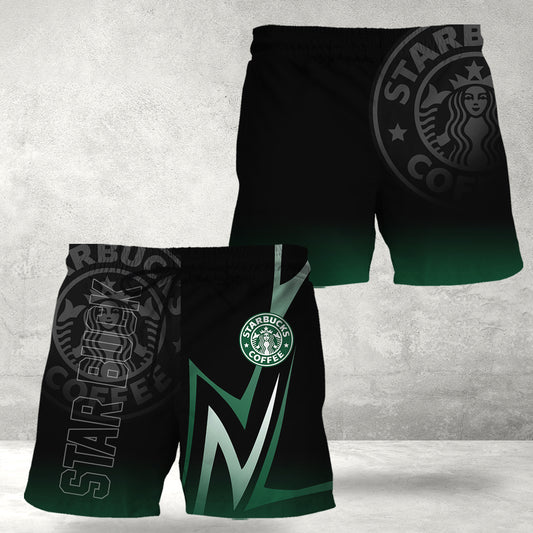 Starbucks Esport Style Swim Trunks