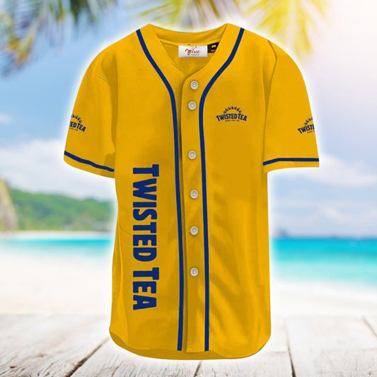 Twisted Tea Live Like A King Baseball Jersey - VinoVogue.com