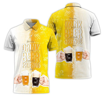 Good Beer With Good Friends Polo Shirt
