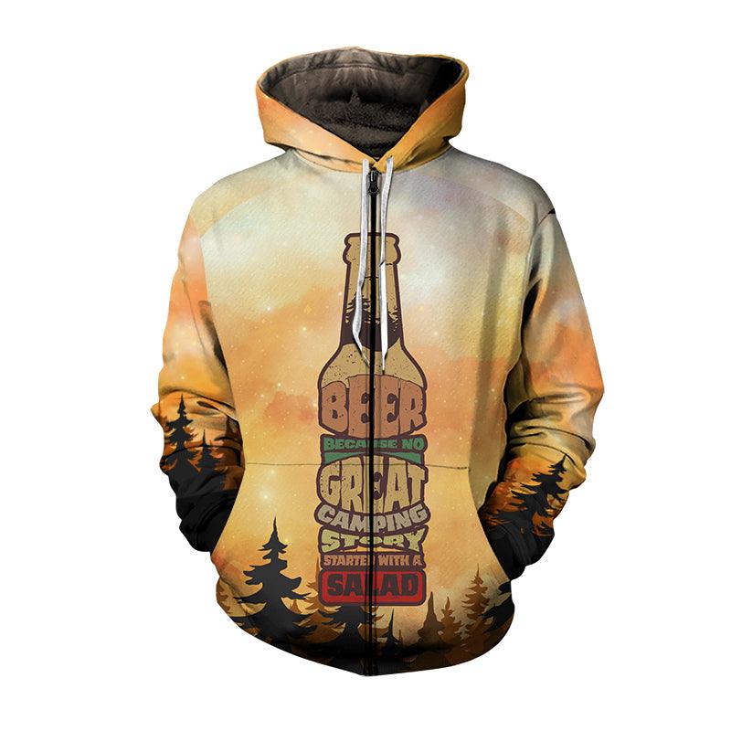 Great Camping Story Started With A Salad Hoodie - VinoVogue.com