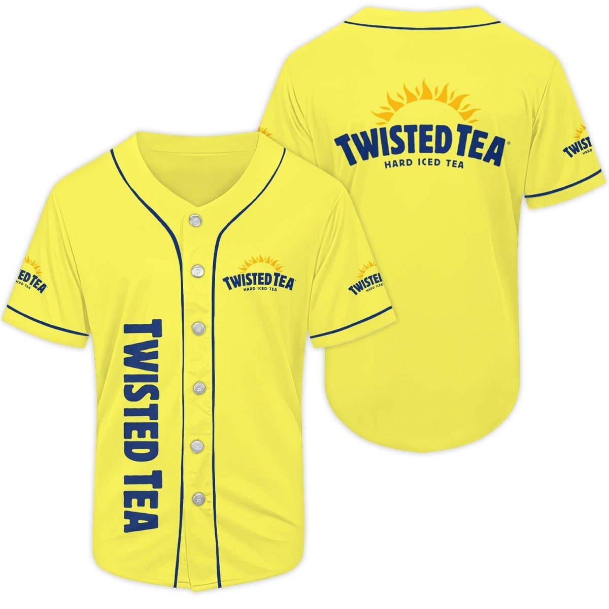 Vintage Twisted Tea Baseball Jersey - VinoVogue.com