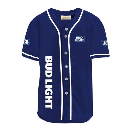 Bud Light Live Like A King Baseball Jersey - VinoVogue.com