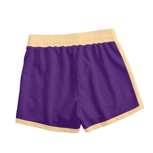 Crown Royal Purple Basic Women's Casual Shorts - VinoVogue.com