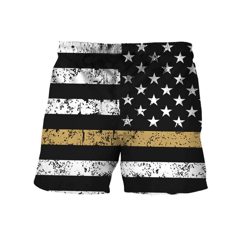 Guinness USA Flag Swim Trunks - VinoVogue.com