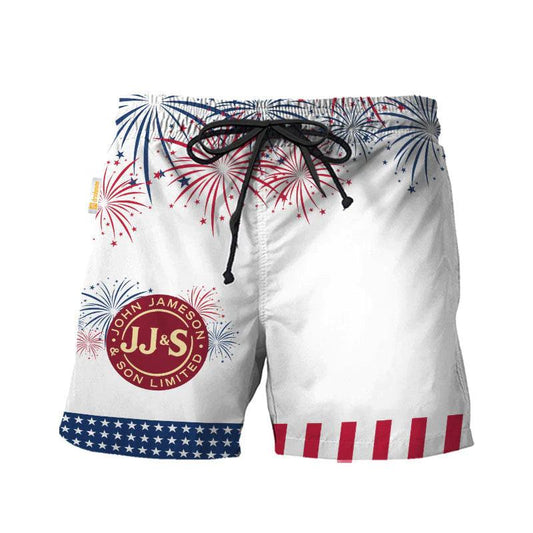 Jameson American Independence Day Swim Trunks - VinoVogue.com