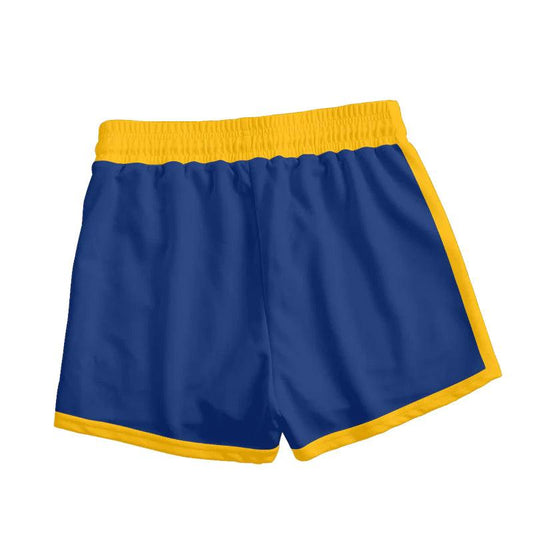 Twisted Tea Blue Basic Women's Casual Shorts - VinoVogue.com